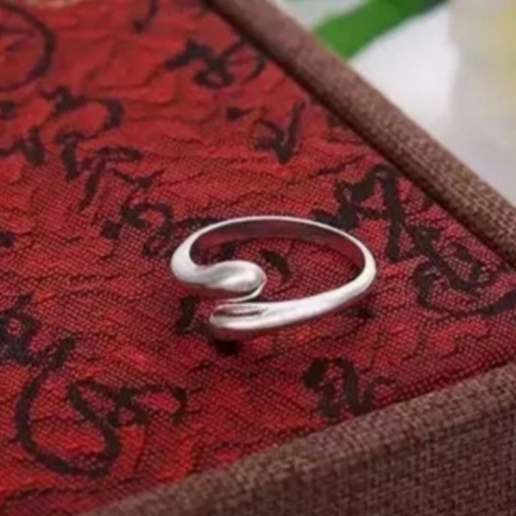 925 Sterling Silver Waterdrop Jewelry Set Bracelet Necklace Earrings Ring - Picture 4 of 16